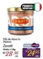 Muffato Importado - filé de atum in natura oferta