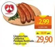 Atacadão Perdigão - linguiça tipo calabresa resfriada oferta