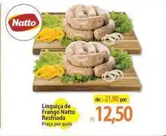 Atacadão Natto - linguiça de frango oferta