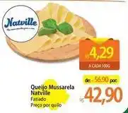 Atacadão Natville - queijo mussarela oferta