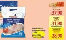 Atacadão Vitalmar - filé de peixe tiliápia oferta