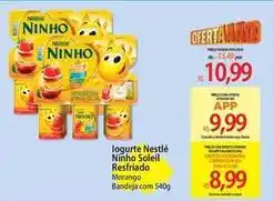 Atacadão Nestlé - logurte ninho soleil resfriado oferta