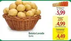 Atacadão Rs - batata lavada oferta