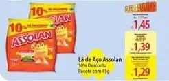 Atacadão Assolan - la de aço oferta