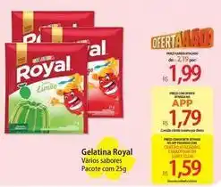 Atacadão Royal - gelatina oferta
