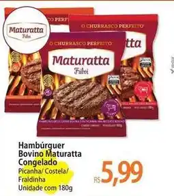 Atacadão Maturatta - hambúrguer bovino oferta