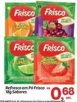 Fort Atacadista Frisco - refresco em pó oferta