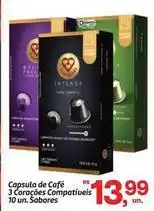 Fort Atacadista 3 corações - capsula de cafe compativeis oferta