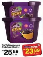 Fort Atacadista Amazonia - açaí polpa oferta