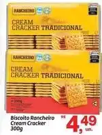 Fort Atacadista Rancheiro - biscoito cracker oferta