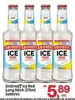 Fort Atacadista Smirnoff - ice red long neck oferta
