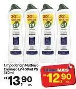 Fort Atacadista Cif - limpador multiuso cremoso lv oferta