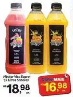 Fort Atacadista Saborosas - nectar vita supra 1,5 litros oferta
