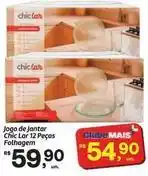 Fort Atacadista Chic - jogo de jantar folhagem oferta