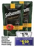 Fort Atacadista Salsaretti - molho de tomate tradicional/ pouch oferta