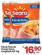 Fort Atacadista Seara - filé de peito de frango congelado iqf 1kg oferta
