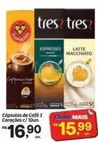 Fort Atacadista 3 corações - cápsulas de café oferta