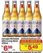 Fort Atacadista Ultra - cerveja michelob long neck oferta