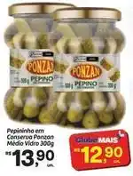 Fort Atacadista Ponzan - pepinino em conserva oferta