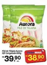 Fort Atacadista Aurora - filé de tilápia iqf congelada oferta
