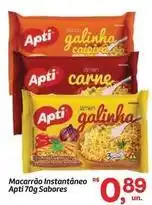 Fort Atacadista Apti - macarrão instantâneo oferta