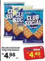 Fort Atacadista Original - biscoito club social oferta