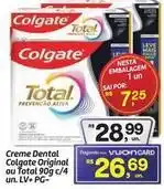 Fort Atacadista Colgate - creme dental original ou total oferta