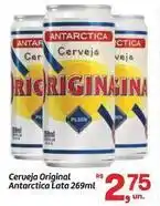 Fort Atacadista Antarctica - cerveja original lata oferta