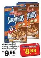 Fort Atacadista Sucrilhos - cereal matinal kellogg's original + chocolate oferta