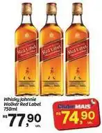 Fort Atacadista Johnnie walker - whisky red label oferta