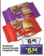 Fort Atacadista Aurora - sanduíche faroeste congelado oferta