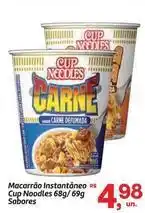 Fort Atacadista Rs - macarrão instantâneo cup noodles oferta