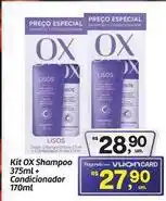 Fort Atacadista Ox - kit shampoo 375ml + condicionador 170ml oferta