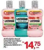 Fort Atacadista Listerine - antisséptico bucal cool mint oferta