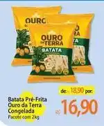 Atacadão Ouro - batata pre-frita da terra congelada oferta