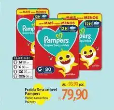 Atacadão Pampers - fralda descartável oferta