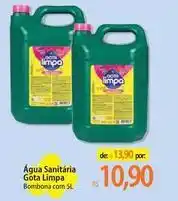 Atacadão Gota limpa - água sanitária oferta