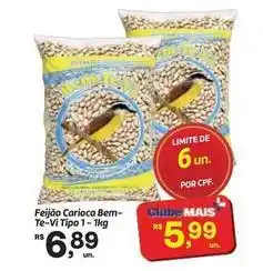 Fort Atacadista Carioca - feijão bem- te-vi tipo 1 oferta
