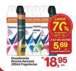 Fort Atacadista Rexona - desodorante aerossol oferta