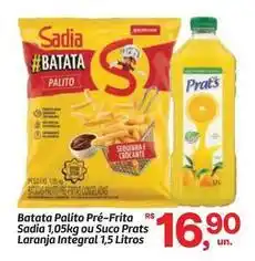 Fort Atacadista Sadia - batata palito pre-frita oferta