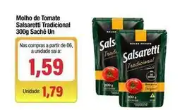 Spani Atacadista Salsaretti - molho de tomate tradicional oferta