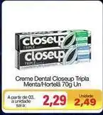 Spani Atacadista Close up - creme dental tripla menta/hortela oferta