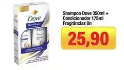 Spani Atacadista Dove - shampoo + condicionador fragrâncias un oferta