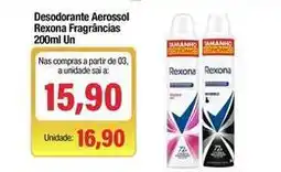 Spani Atacadista Rexona - desodorante aerossol oferta