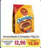 Spani Atacadista 3 corações - achocolatado oferta