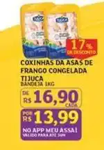 Assaí Atacadista Tijuca - coxinhas da asas de frango congelada oferta