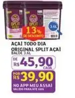 Assaí Atacadista Bony açaí - açaí todo dia original split oferta