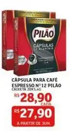 Assaí Atacadista De - capsula para cafe espresso n°12 pilão oferta
