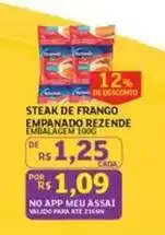 Assaí Atacadista De - steak de frango empanado rezende oferta
