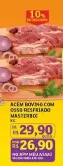 Assaí Atacadista Masterboi - acem bovino com osso resfriado oferta